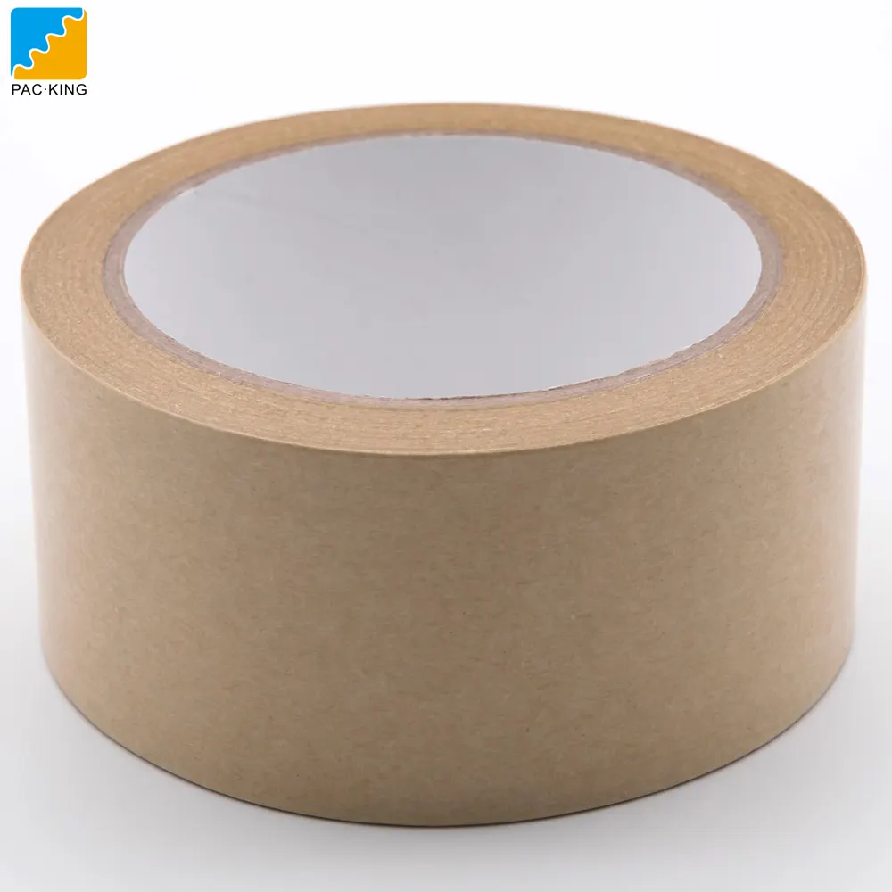 Adhesive Paper   Film Tape Water Activated Paper Tape Custom Packing Kraft Paper Tape