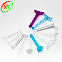Seringue en verre borosilicate stérile de 1 ml avec raccord Luer Lock et tige de piston, emballage fabricant