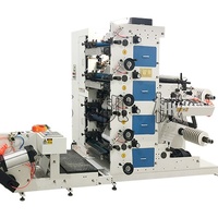 Presse flexographique de type empilable haute précision avec registration de 0,1 mm pour films premium et étiquettes en aluminium, nouvelle imprimante pour sacs en papier et plastique
