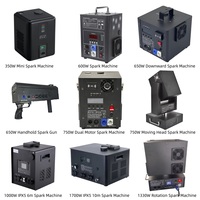 Machine à Étincelles Froides Double Moteur 750W Télécommandée, Modèle 2025 Très Demandé, pour Mariage ou Scène de DJ