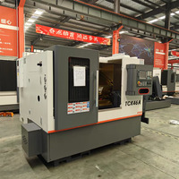 Tour CNC TCK46A, haute précision, système de contrôle Fanuc Syntec GSK, nouveau lit incliné horizontal, moteur 220V, centre de tournage