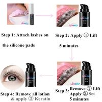 Nouveau kit de lifting des cils à la kératine, marque privée, résultats durables, sans irritation, kit de permanente des cils rapide, kit de lifting des cils professionnel coréen