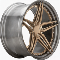 Jantes forgées SL Custom 19 20 21 22 pouces, 2 pièces, légères, 5X112 5X130, concaves profondes, cinq branches, pour S-Class Panamera