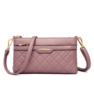 Women Branded Trend Hand Bag Female Causal Shoulder Handbags Embroidery Thread <b>Small</b> PU Leather Crossbody Bags - Product Image 2