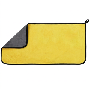 Serviette en microfibre tricotée à séchage rapide pour le lavage et l'entretien professionnel des voitures - Qualité supérieure pour usage domestique - Product Image 1