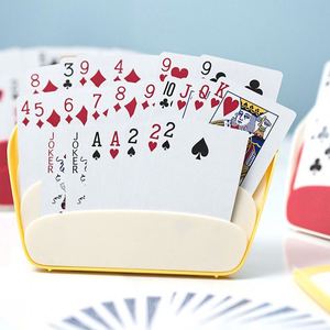 High Quality Tabletop Hands Free <b>Playing</b> Holder Poker Rack Holds up Plastic Game <b>Card</b> Stand - Product Image 1