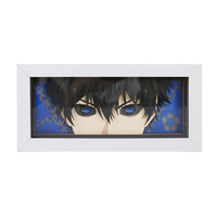Série de manga japonais figurines d'action Anime boîte à lumière LED veilleuse lampes 3D décor à la maison articles cadeaux personnalisés de luxe