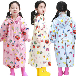 Giacca Impermeabile per Bambini con Cappuccio, Leggera e Carina, per Ragazzi e Ragazze, Ideale per Scuola e Viaggi all'Aperto - Product Image 1