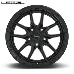 LSGZL Aluminum 356.2 alloy rim SUV18*8 18*8.5 19*8.5 et 35 38 pcd 5*105 5*112 5*114.3 cb 66.56 73.1casting wheel