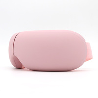 Masseur oculaire électrique, masque chauffant pour les yeux avec vibration et acupression, appareil de soin des yeux chauffant au graphène pour la fatigue oculaire et le sommeil