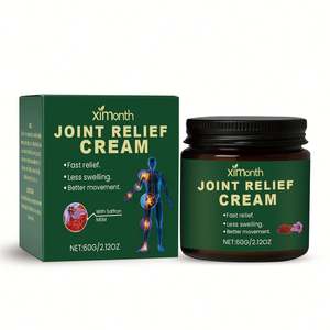 Ximonth Herbal Bone Herida Curación Calmante Ungüento Receta Aliviar Cuello Cintura Piernas <span class=keywords><strong>y</strong></span> Rodilla Dolor Articulación Molestia Cuidado Crema - Product Image 1