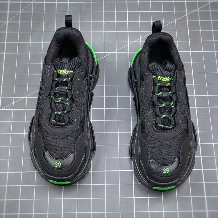 Оптовая продажа 2021, высококачественные кроссовки Balencia Triple S, мужская спортивная обувь на толстой подошве в стиле ретро, Puntian Og