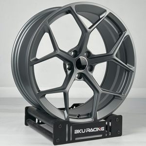 Jantes Bku Forgées 5x112 18 19 20 21 Pouces, Jantes en Alliage Argentées Personnalisées pour <span class=keywords><strong>Audi</strong></span> RS4 <span class=keywords><strong>RS6</strong></span> S4 A4 A6 Allroad Avant Wagon - Product Image 4