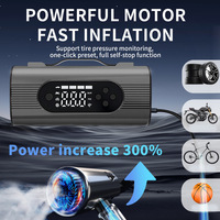 NCFKOS Portable 1000A Car Jump Starter Multi-Function Tire Gonfleur avec aspirateur ABS Material Jump Starter Air Compressor