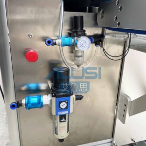 Arandela automática de botellas de plástico y vidrio con cadena AILUSI con motor 50-90 botellas/min 2.7KW - Product Image 6