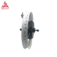 Liquidation QSMOTOR Moteur de moyeu à rayons BLDC pour moto électrique 17x1.6 pouces 1500W 205 V3 à démontage rapide