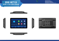 Écran tactile universel 7 pouces PND sans fil CarPlay Android Auto avec caméra de recul VGA pour lecteur DVD de voiture