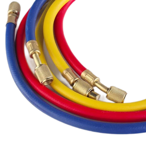 TWH 1/4HP 3CFM Ferro Fundido Bomba de Vácuo AC Manifold Gauge Set + R134 Pode Tap Transportando Tote Incluído R12/R22/R410A Compatível - Product Image 6