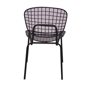 Silla de comedor de metal de Japón para el hogar y el jardín, sillas de sala de estar, muebles para el hogar industriales y vintage modernos - Product Image 4