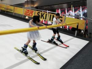 เครื่องเล่นสกีในร่ม เครื่องเดินบนสายพานสำหรับเล่นสกี เครื่องเล่นสกีแบบแห้ง ลานสกีแห้งแบบไม่มีที่สิ้นสุด - Product Image 5