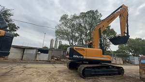 Excavatrice sur chenilles hydraulique Hyundai 225 225LC-9T de grande puissance d'occasion fabriquée au Japon, moteur Cummins 220/210/305, pompe en parfait état de marche - Product Image 2