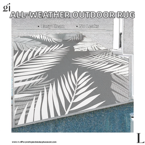 Custom Jacquard Weatherproof Washable Waterproof Polypropylene Indoor Outdoor <b>Rugs</b> for Home <b>Car</b> Golf Camping Picnic Patios - Product Image 2