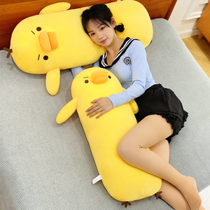 ตุ๊กตาเป็ดสีเหลืองน่ารัก หมอนข้างนุ่มนิ่ม ของเล่นตุ๊กตาหนานุ่ม หมอนอิงรูป<span class=keywords><strong>การ์ตูน</strong></span> ตกแต่งโซฟาเตียงนอน ของขวัญวันเกิดสำหรับเด็ก - Product Image 6