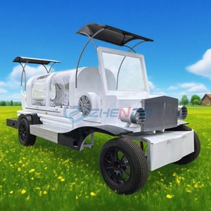 Electric Vintage Hearse 6 Wheels Hearse Cart Electric Classic Hearse Funeral Car - Product Image 3