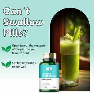 Oem/Odm Biologische Peterselie En Munt Chlorofyl <span class=keywords><strong>Capsules</strong></span> | Groothandel Op Maat Gemaakte Voedingssupplementen | Schone Etiketformules - Product Image 6
