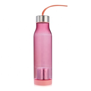 Botella <span class=keywords><strong>de</strong></span> <span class=keywords><strong>plástico</strong></span> para beber agua modelo Simple del fabricante <span class=keywords><strong>con</strong></span> Infusor <span class=keywords><strong>de</strong></span> té Vasos para el hogar <span class=keywords><strong>de</strong></span> acero inoxidable - Product Image 5