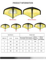Feuille à ailes gonflable en pvc, pour paddle, planche de Surf, cerf-volant, Surf, 2020