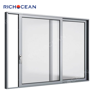 RICHOCEAN-<span class=keywords><strong>Ventanas</strong></span> corredizas de aluminio con triple acristalamiento, marco estrecho de estilo europeo, color blanco, <span class=keywords><strong>para</strong></span> dormitorio - Product Image 4