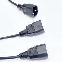 Cordon d'alimentation C14 PDU, fil de connexion pour machine minière