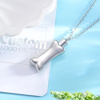 Collier urne goutte d'eau avec empreinte de patte, pendentif funéraire en acier inoxydable pour cendres, bijou souvenir pour animal de compagnie avec entonnoir en tricot