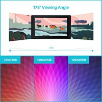 Tablette graphique numérique professionnelle Huion Kamvas Pro 24 avec écran LCD et stylet