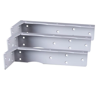 Supports d'angle peints en L de haute qualité, structure de support triangulaire réglable, support mural pour TV, bureau, chevet