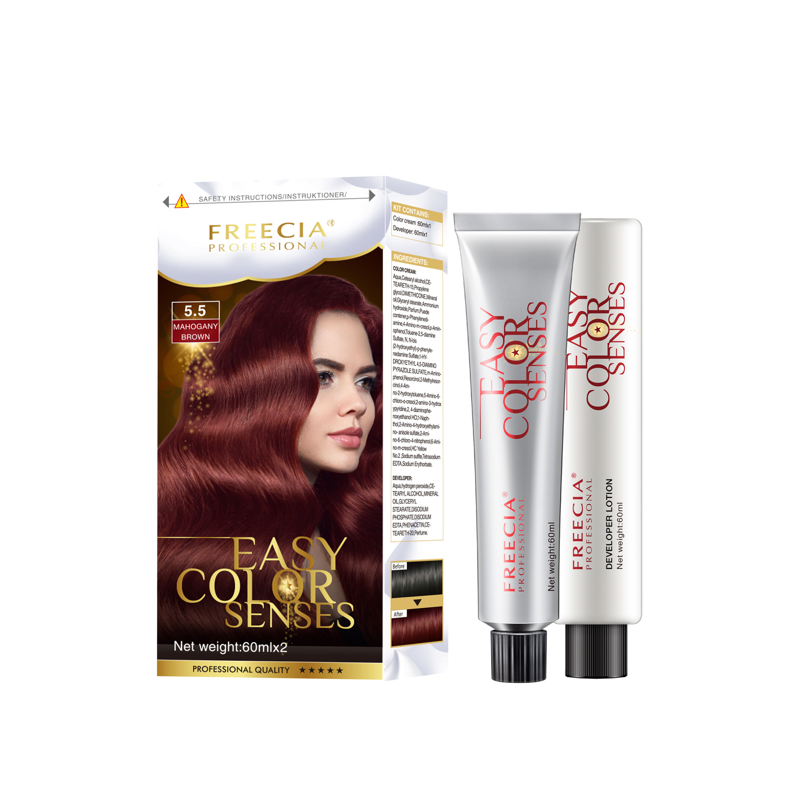 Tonos Vibrantes y de Larga Duración tabla de colores de cabello