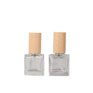 Botella de Perfume Recargable de Vidrio de Alta Calidad de 10 ml con Tapa de Madera, Mini Atomizador Portátil de Viaje para Uso Diario - Product Image 5