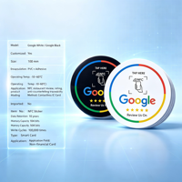 Etiqueta inteligente RFID con código QR personalizado y NFC, con capa anti-metal, para inventario minorista, seguimiento de equipaje y identificación de mascotas, mini pegatina.
