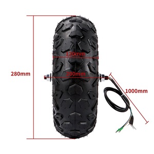 Kit de motor de cubo motorizado de 36V 48V y 14.5 pulgadas con alto par y baja velocidad para carro de mano y carrito - Product Image 3