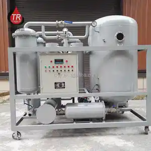 Sistema purificando usado pequeno do óleo ZJC do purificador do óleo da turbina para remover a água e as partículas