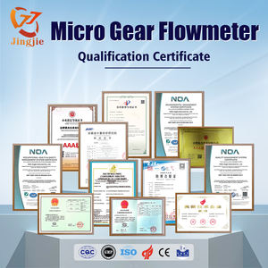 小型流量マイクロディーゼル燃料流量計ねじフランジ楕円形ギア流量計ステンレス鋼正変位流量計 - Product Image 6
