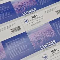 Étiquettes autocollantes personnalisées en vinyle permanent, écologiques, imperméables, pour faux cils et produits cosmétiques pour la peau