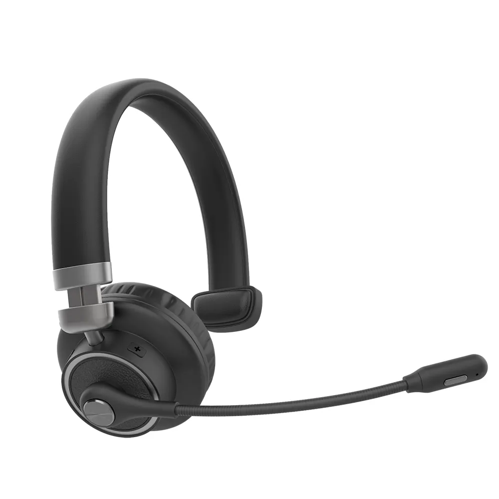 Hot Sell High Quality Trucker Headset Noise Cancelling Bluetooth Headphone With Mic Single ear