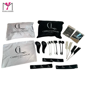 หวีแบ่งผมคุณภาพสูง ทนความร้อน พร้อมโลโก้สั่งทำ หวีหางหนู ABS ป้องกันไฟฟ้าสถิต ชุดหวีถักเปีย - Product Image 1