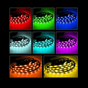 Tira de luces LED Flexible para chasis de coche, lámpara de ambiente decorativa con bajo brillo, RGB, Control remoto/aplicación, tira LED RGB - Product Image 6