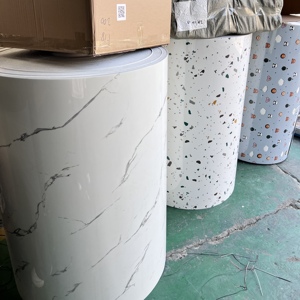 Impermeabile ispessito in PVC marmo mattonelle adesivi murali per soggiorno camera <span class=keywords><strong>da</strong></span> letto bagno e cucina <span class=keywords><strong>carta</strong></span> <span class=keywords><strong>da</strong></span> <span class=keywords><strong>parati</strong></span> per la decorazione domestica - Product Image 6