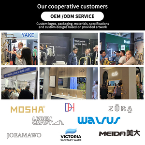 YaKe Smart LED Sterrenhemel Licht Appartement Regen Douche Waterval Pianotoets Digitaal Display Taille Massage Multifunctionele Douche - Product Image 6