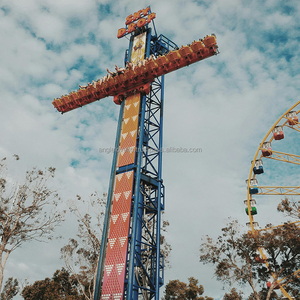 Atracciones Populares de Torre de Caída Libre al Aire Libre: Torre Giratoria Sky Drop en Venta, Juegos Mecánicos Populares para Ferias y Parques - Product Image 4