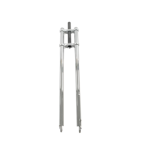 LOVETEN Vintage Fahrrad Extra-Lange Gabel Chopper Verchromte Gabel Fahrradgabel-Zubehör - Product Image 2